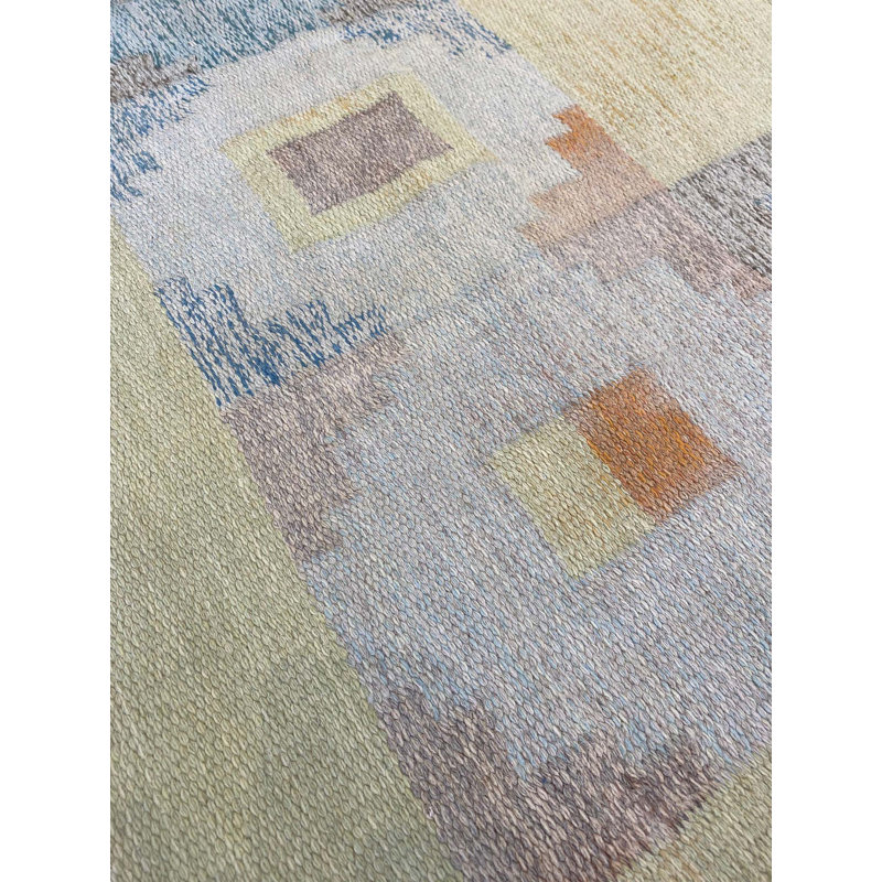 Vintage One-of-a-Kind Rectangle 4'8" x 8'1" Area Rug