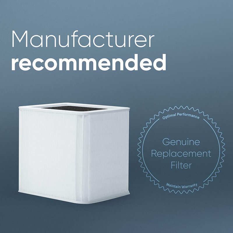 White Polypropylene and Carbon Air Purifier Filter