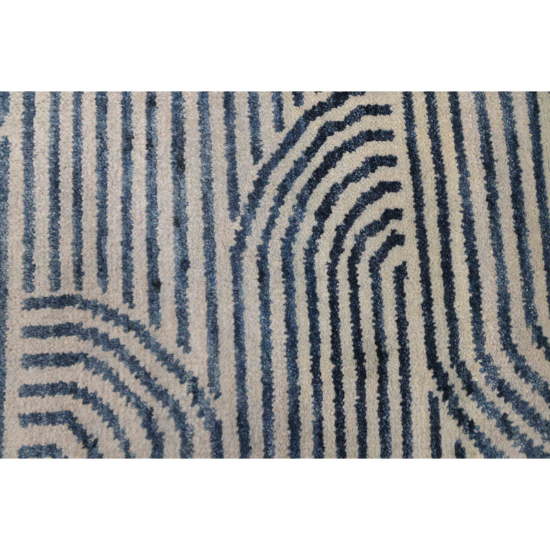 Tapis bleu Peshawar Ziegler 5 pi 0 po x 6 pi 11 po