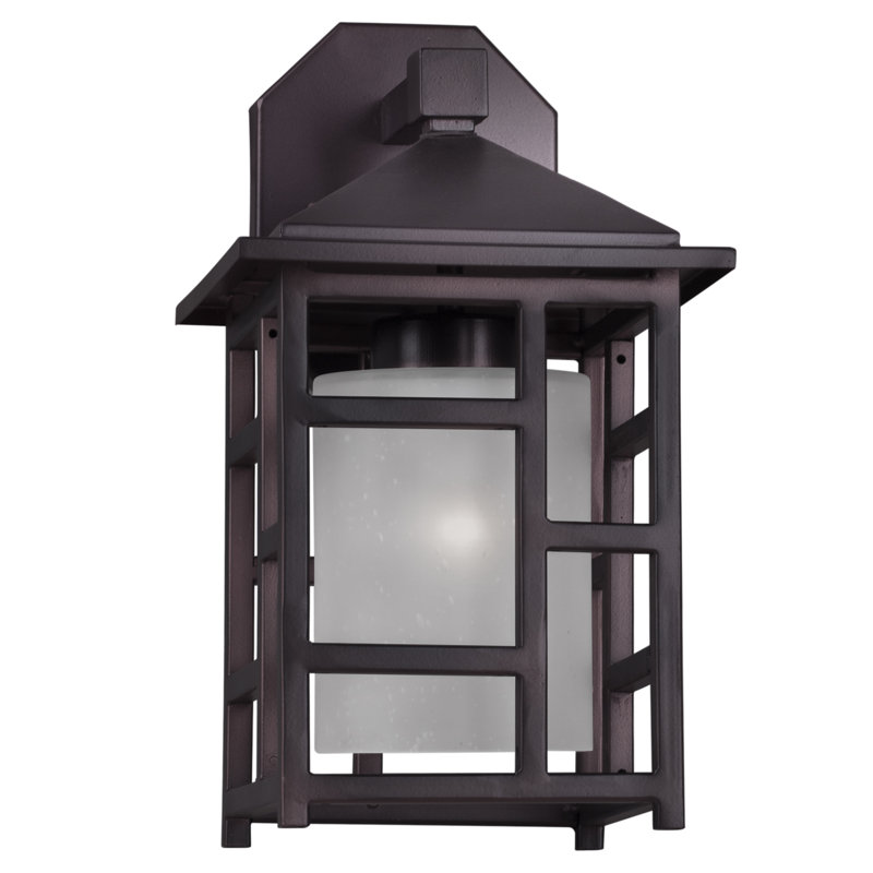 Rowen Steel Wall Light, 12.5" H x 6.8" W x 7.7" D