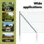 Vidaxl Chain Link Fence With Posts Steel-116797829-116797830