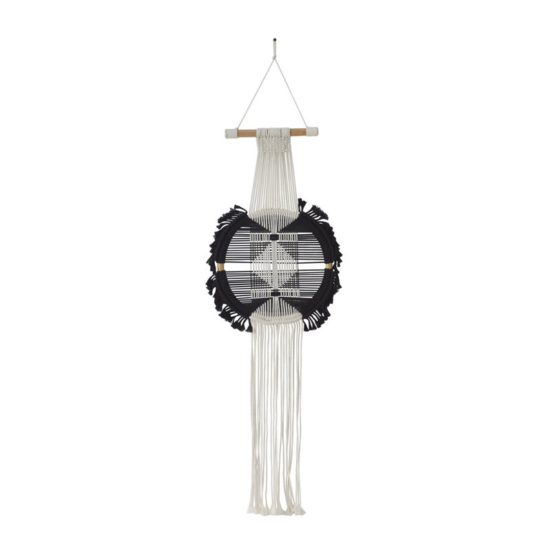 Hand Woven Blended Fabric Wall Hanging