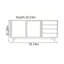 Buffet simple en bois massif avec rangement-308130810