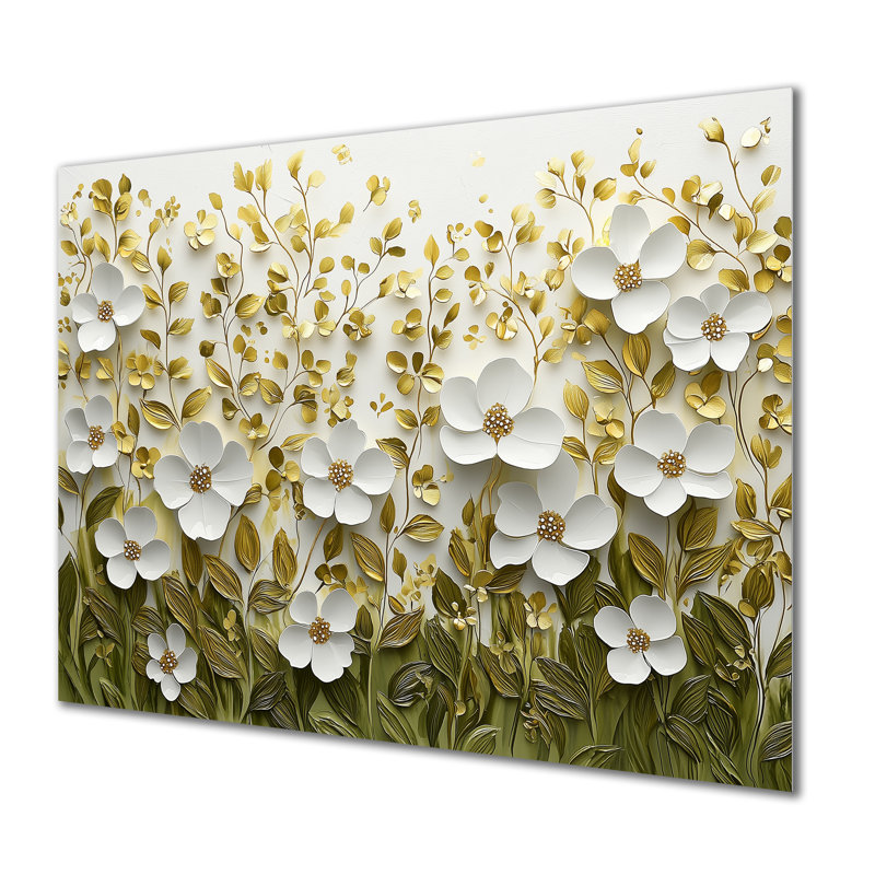 Été Widlflowers Essence of Spring - Fleurs en métal, art, H 16 po x l 32 po
