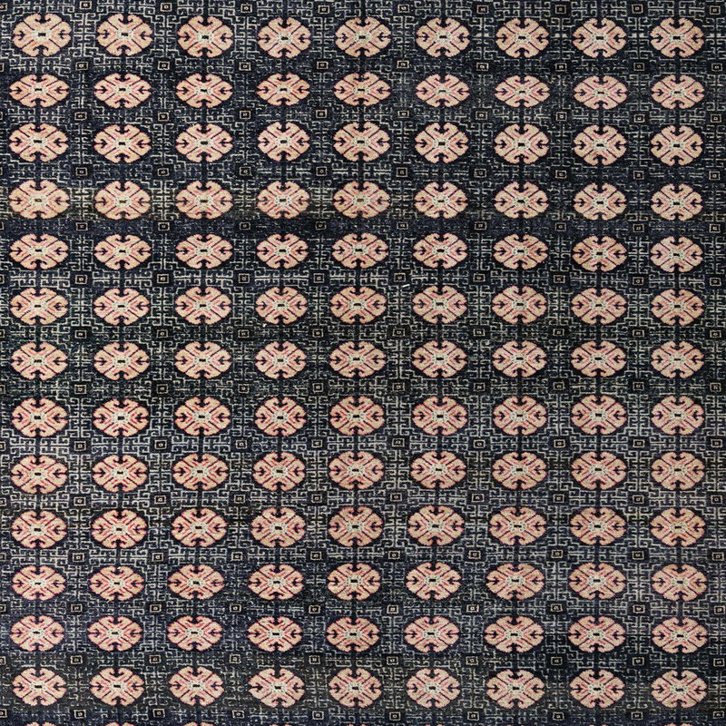 Abstract Indoor Rug, Square 4'