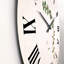 Vintage London Plants II - horloge murale campagnarde-60280947