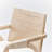 Delray 19'' H Genuine Leather Upholstered Mahogany Armchair-90795068