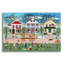 «Wacky Jack's Travelling Circus Parade» par Susan Henke Fine Art, verre acrylique Wal Art-648189315