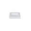 Lavabo de salle de bain mural carré en résine 23,6 po x 19,6 po Badeloft WT-04-E-M-40673388