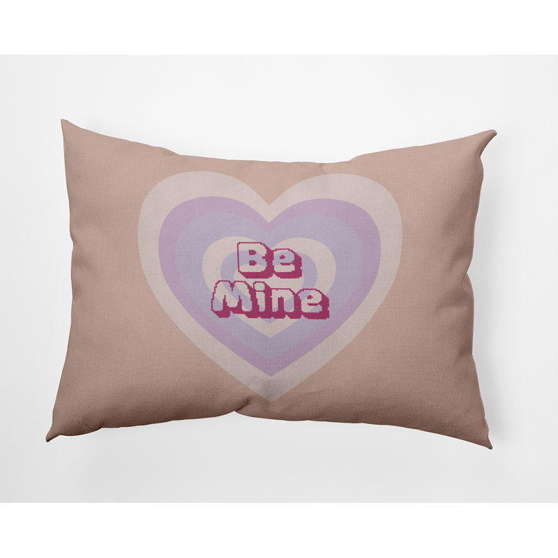 Reversible Throw Pillow, 14" H x 20" W, Rectangle