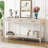 60" Painted Console Table With 3 Drawers,Wooden Entryway Table With Storage Shelf, Farmhouse Sofa Table For Living Room, Hallway,Entryway, Foyer, Corridor(Beige)-88308108