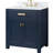 Minnetrista Single Bathroom Vanity with Marble Top-1405845721