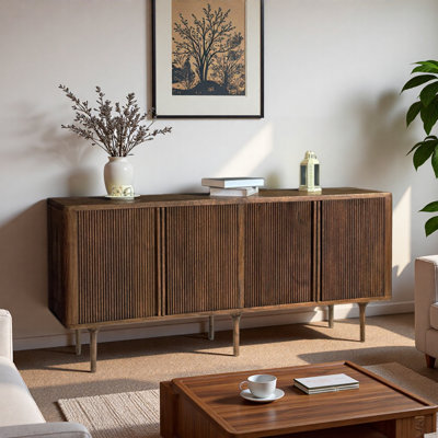 Simple Four-Door Sideboard