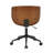 Serenada Faux Leather Mid-Century Office Chair-1187805890