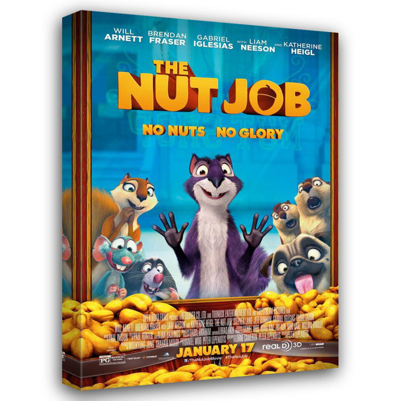 The Nut Job, 18" H x 12" W