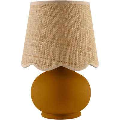 Momsen Scallop Ceramic Table Lamp