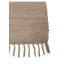 Chindi Uni Solid Colour Hand Crafted Hand Braided Taupe Area Rug-99999113
