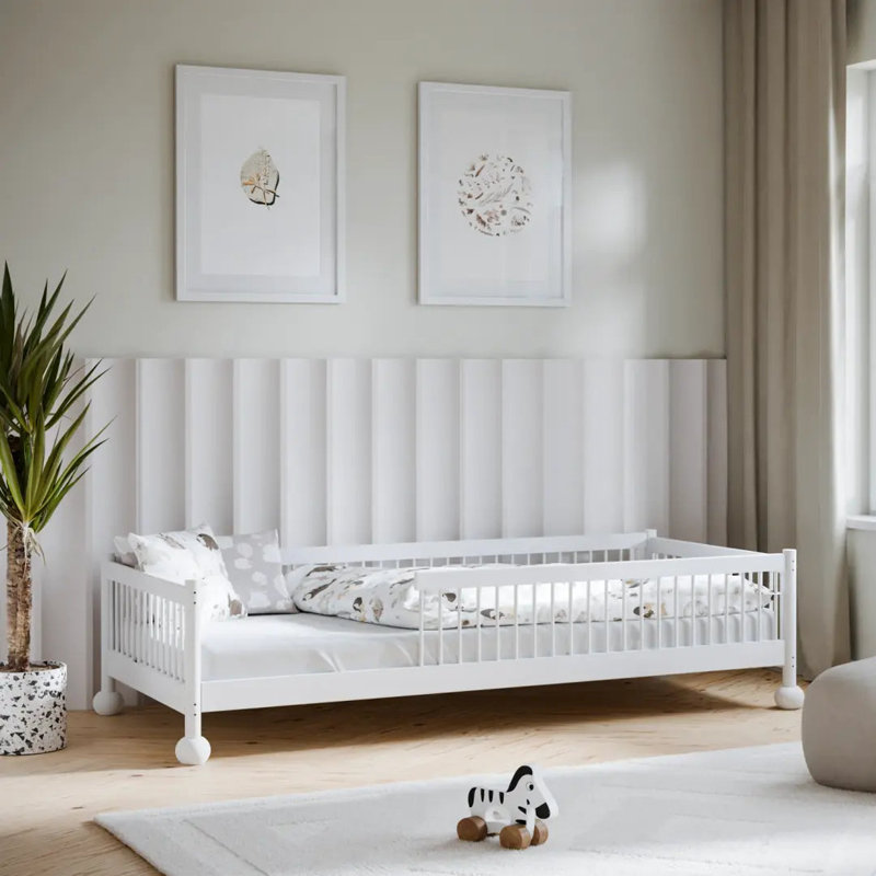 Bed, White