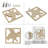 Solid Wood Wall Decor
