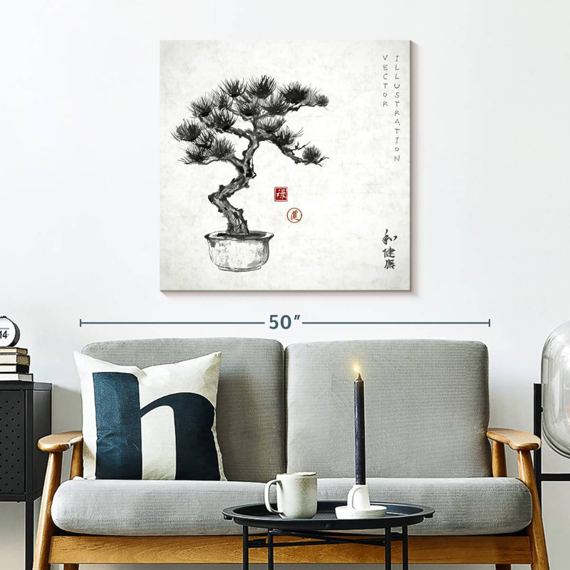 Harnek Bonsai Sumi E, H 30 po x l 30 po