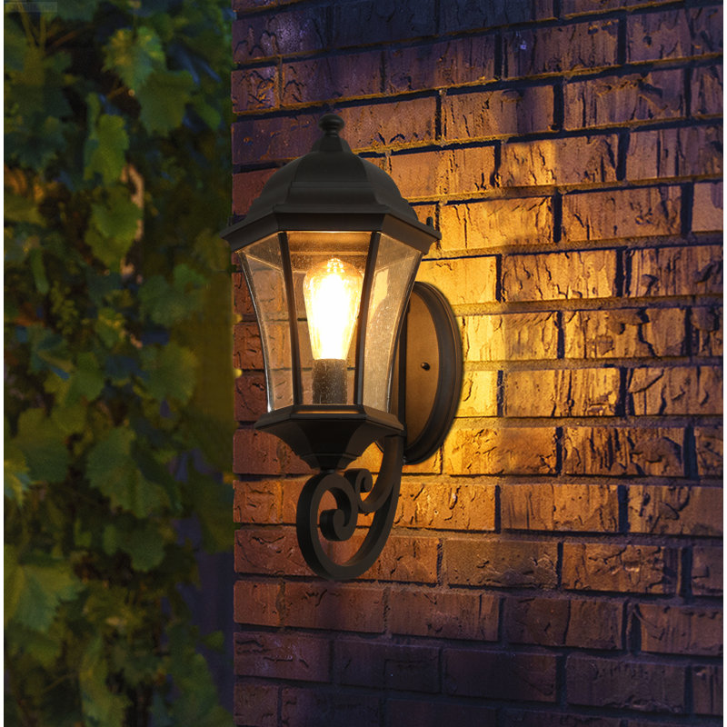 Lanterne murale d'extérieur 19,5 pouces Dusk to Dawn, 1Pack
