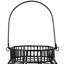 Large Geometric Iron Hurricane Candle Lantern - - Black-101097364