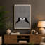Patterned Silhouette Graphic Art - Wrapped Canvas-262577731-262577735