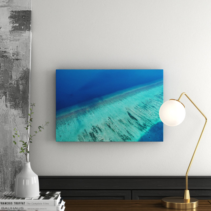 Water Layers - Wrapped Canvas Print, 41 cm H x 61 cm W x 3.81 cm D