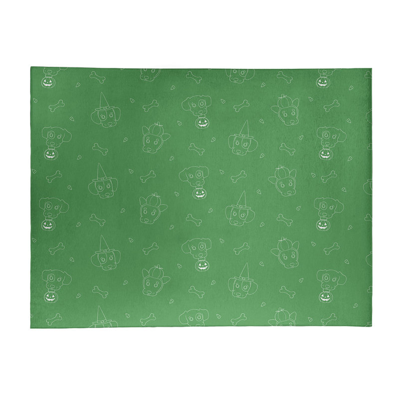 Chenille Indoor Rug, Rectangle 4' x 6'