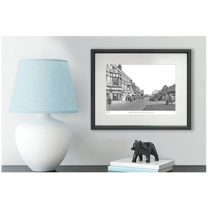 Mablethorpe, High Street C1950 - Single Picture Frame Print, 31.5cm H x 38.8cm W x 2.3cm D