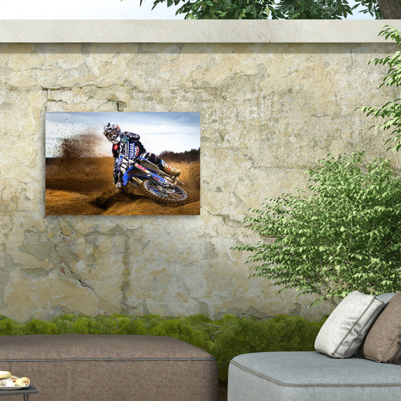 «Desert King» sur toile par Attila Szabo, H 16 po x l 24 po