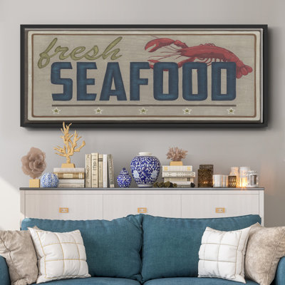Signes de rivage I - toile encadrée