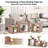 Solid Wood Nesting Tables (Set of 3)-341069002