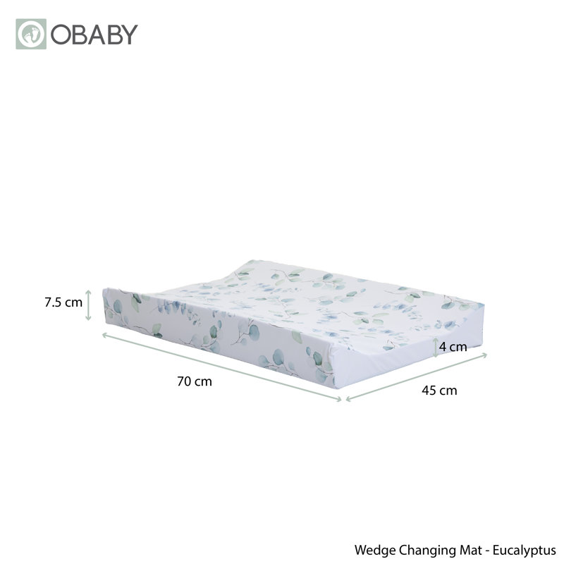 Wedge Changing Mat - Eucalyptus Print