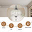 Lustre en cristal Glam Chrome, lampe suspendue à hauteur réglable moderne pour le salon-1733543184