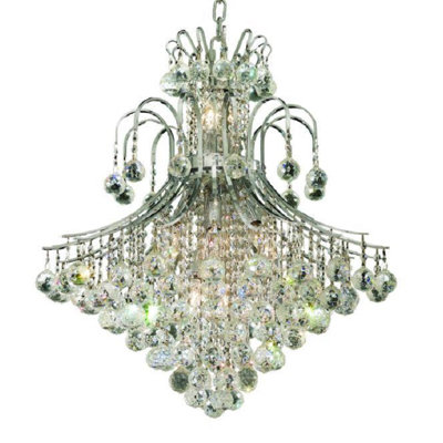 Stoller 15 - Light Dimmable Tiered Chandelier