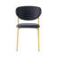 Cozy Upholstered Chair with Metal Frame-790521248-790521241