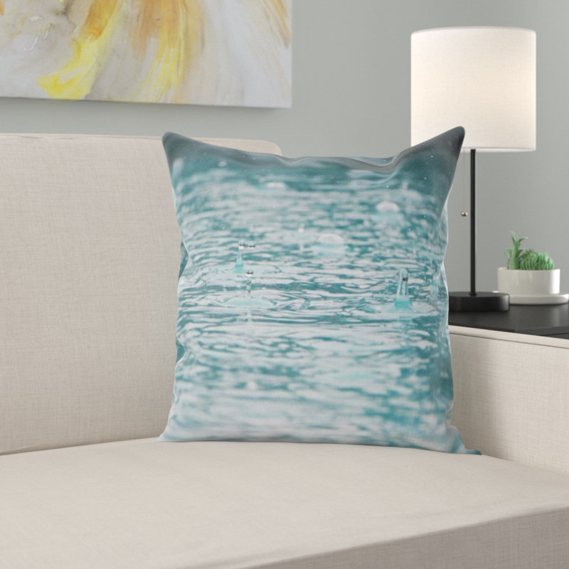 Microsuede Throw Pillow