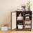 Rattan Buffet Cabinet with Drawers-1141160894