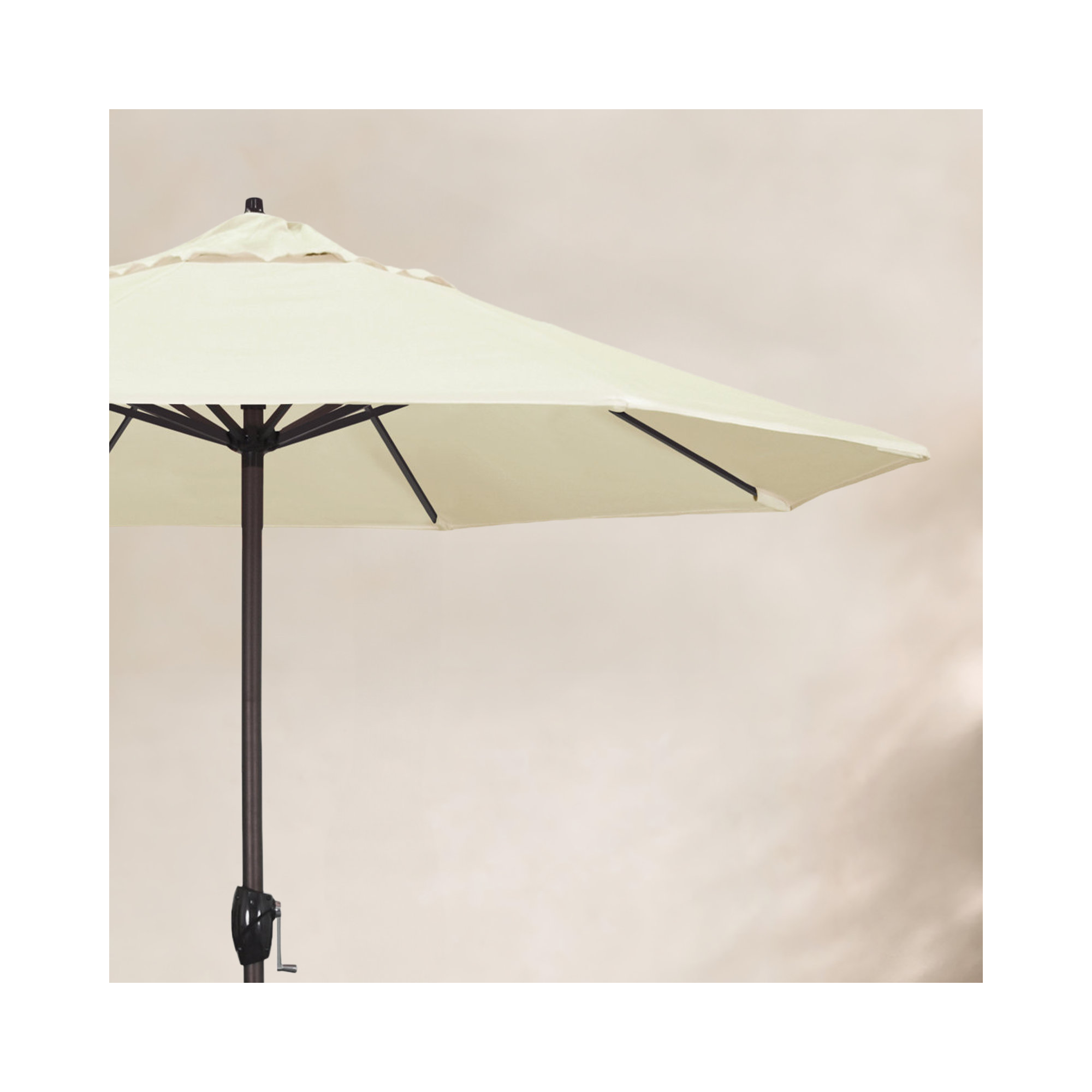 9' Market Sunbrella Umbrella, Canvas Canvas Sunbrella® Canvas