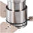 52" Brushed Nickel Lowe Profile Ceiling Fan with Light