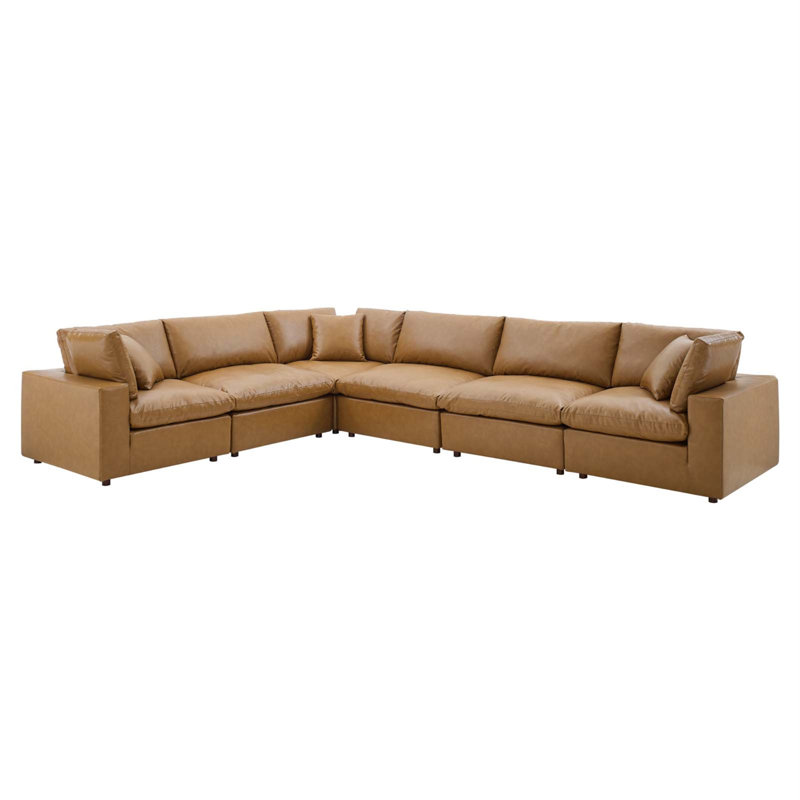 Commix, Tan Faux Leather