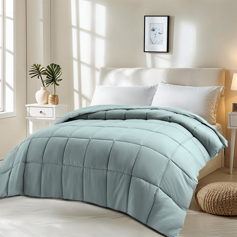 Machine Braided Comforter, Queen Comforter, Teal