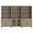 Scarlett 72.1"H X 101.6"W Bookcase With Drawers And Cabinets, Tall Book Case With Open Book Shelfs, Large Wood Bookcases Farmhouse Bookshelves For Living Room Bedroom Home Office Kitchen, 72''-296553400