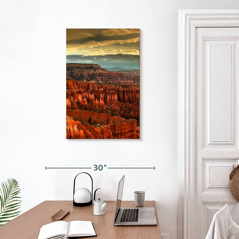 Alvord Bryce Canyon In Summer, 30" H x 20" W
