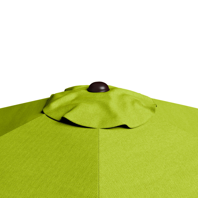 Parasol de marché 9 pi Astraea, Vert lime - polyester