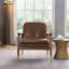 Charmant fauteuil d'appoint Mid-Century avec une conception durable et un attrait tendance-344035560