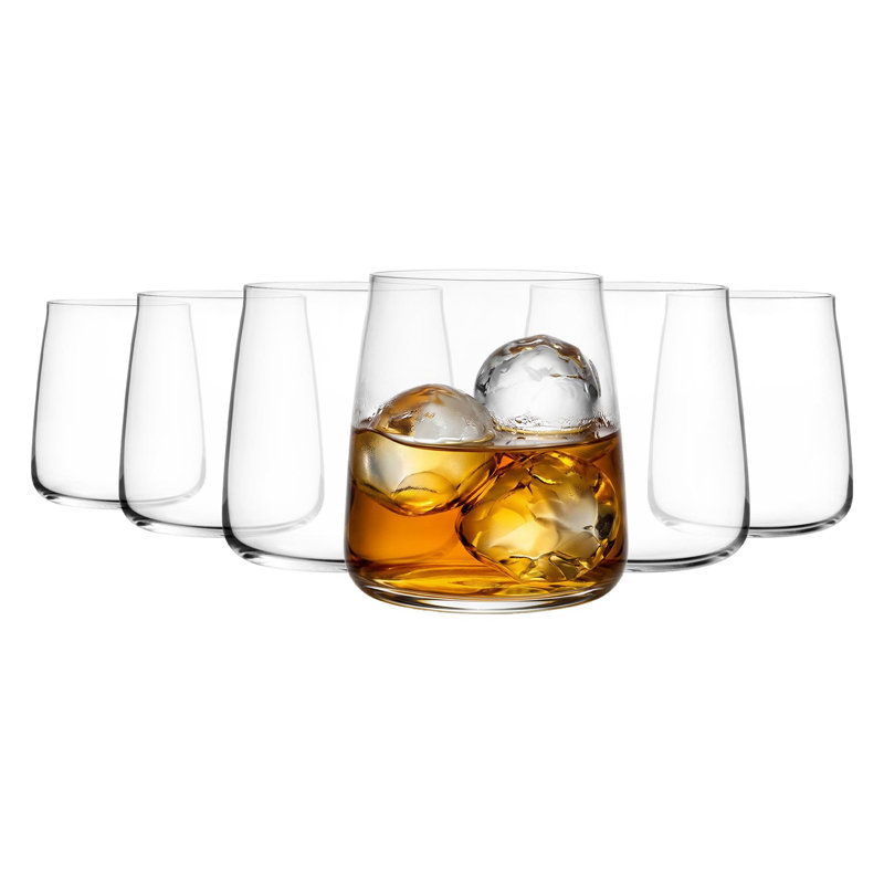 Crystal Whiskey Glass Set