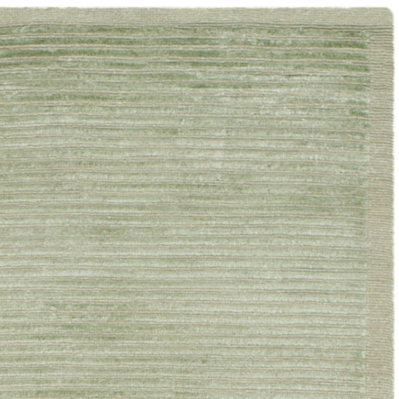 Tapis tibétain en laine et soie noué à la main, Rectangle 3 pi x 5 pi