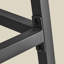 Bar Stool with Metal Frame and Footrest-1216237619